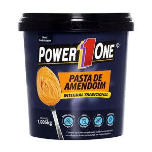 Pasta de Amendoim Power One Integral 1kg